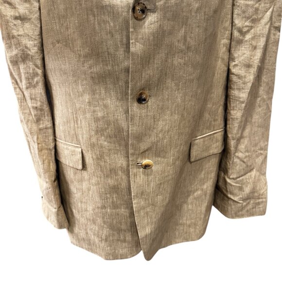 Vintage Hugo Boss for Saks Fifth Avenue Linen Blazer – Size 44R - Picture 3 of 7
